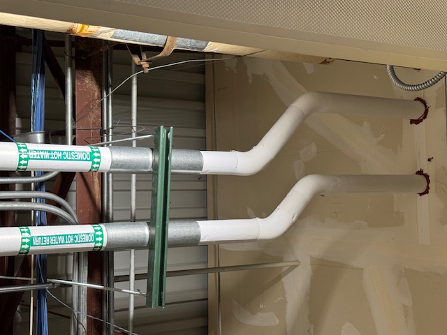 Commercial New Water Piping Installation in Downers Grove, IL